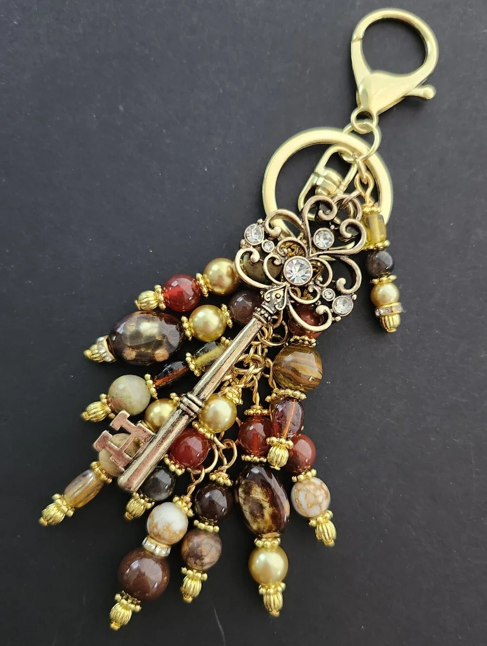 Handcrafted elegant gold